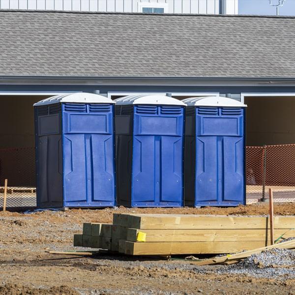 the cost of renting a portable toilet for a construction site can vary depending on the period of the rental and the number of units needed, but construction site portable toilets offers competitive pricing